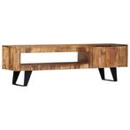 vidaXL Tv meubel 140x30x40 massief acaciahout, Huis en Inrichting, Kasten | Televisiemeubels, 100 tot 150 cm, Verzenden, Nieuw