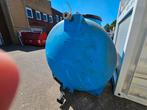 5000 liter opslagtank voor vuilwater, Ophalen