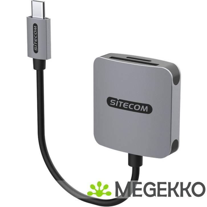 Sitecom USB-C Card Reader UHS II, Computers en Software, Netwerkkaarten, Nieuw, Verzenden