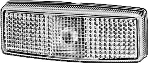 Hella Breedtelicht met Reflector Rechthoekig Opbouw Wit, Caravans en Kamperen, Kampeeraccessoires, Nieuw