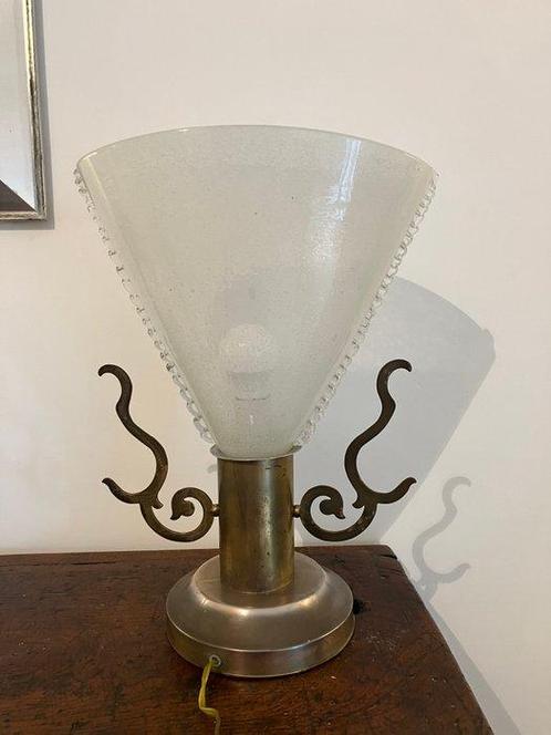 Tafellamp - Muranoglas - lampje van Murano-glas, Antiek en Kunst, Antiek | Lampen