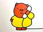 Dick Bruna - Boris Bear on the phone 1980, Antiek en Kunst