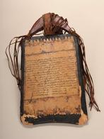 Houten bord met Arabische kalligrafie - Hausa - Nigeria