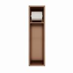 Inbouw toiletrolhouder-closetborstel houder copper zonder, Verzenden, Nieuw