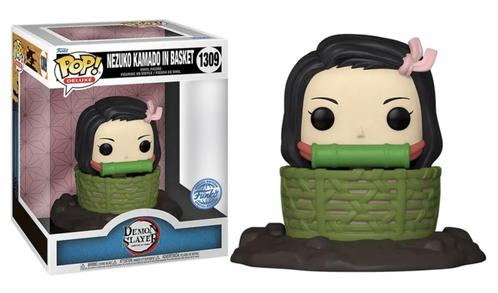 Funko Pop #1309 Demon Slayer - Nezuko in Basket Deluxe -, Kinderen en Baby's, Speelgoed | Overig, Verzenden
