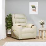 vidaXL Massagestoel kunstleer crèmekleurig, Verzenden, Nieuw
