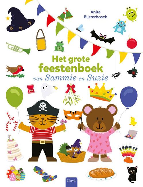 Sammie en Suzie - Het grote feestenboek van Sammie en Suzie, Boeken, Kinderboeken | Kleuters, Nieuw, Verzenden