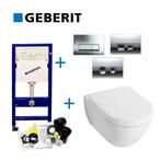 Geberit up100 set20 Subway 2.0 met Delta drukplaten, Doe-het-zelf en Verbouw, Sanitair, Ophalen of Verzenden, Nieuw, Overige typen