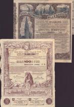 België. - Stad Antwerpen  Gent - 2 x Obligatie 100 francs