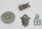 Diverse bronzen bodemvondsten, Romeinse oudheid en later, Antiek en Kunst