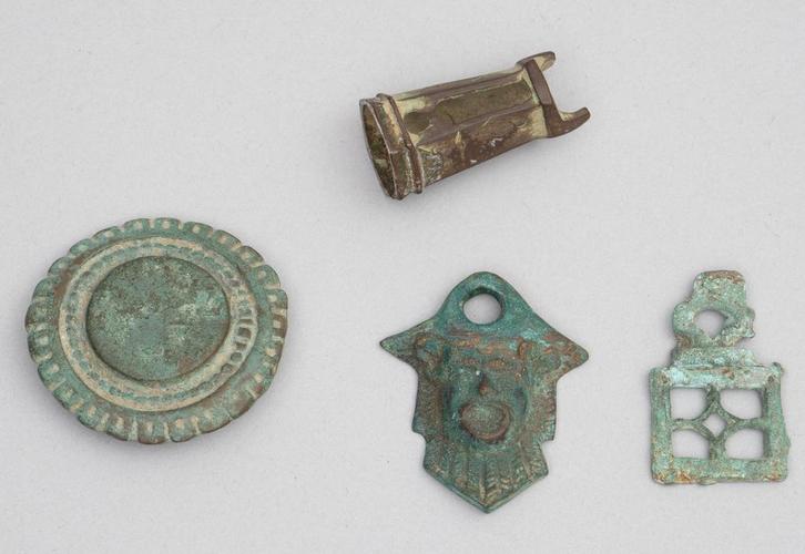 Diverse bronzen bodemvondsten, Romeinse oudheid en later, Antiek en Kunst, Antiek | Overige Antiek