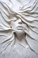 I_KONIQ - Sculpted Face Art Woman