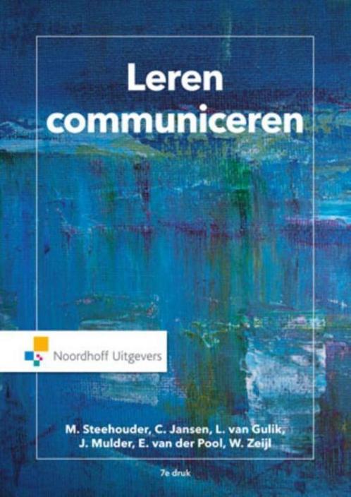 9789001862329 Leren communiceren Michael Steehouder, Boeken, Schoolboeken, Nieuw, Verzenden