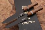 Obsidian - Keukenmes - Kitchen knife set - Introductie van, Antiek en Kunst