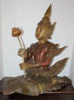 Beeld - Hout - Buddha - 67 cm - Birma / Myanmar, Antiek en Kunst, Kunst | Niet-Westerse kunst