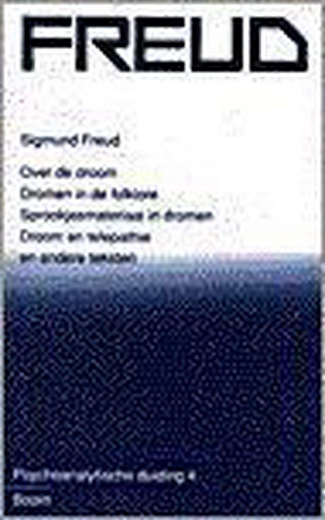 Een uitgekomen droomvoorspelling ; Over de droom ; Over de, Boeken, Psychologie, Gelezen, Verzenden