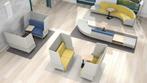 4-zits bank curved met hoge rug | Arcipelago, Verzenden, Nieuw in verpakking
