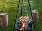 3-poot barbecue inclusief grillgrooster en kookplaat, Nieuw