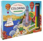 Feel Happy Coloring - Kleurboek & potlodenset - 3-in-1, Gelezen, Verzenden, ZNU