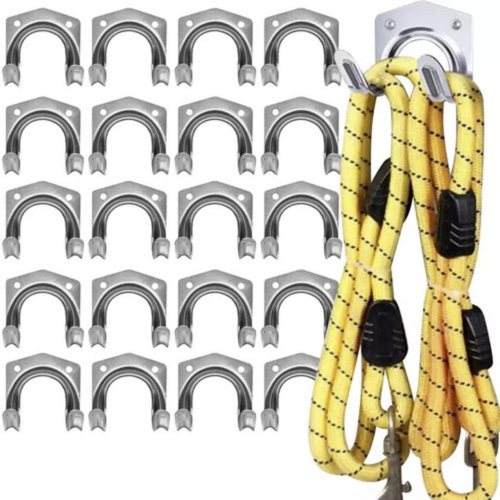 Bigstren Wandhaken Set van 20 - Perfect voor Gereedschaps..., Huis en Inrichting, Overige Huis en Inrichting, Nieuw, Ophalen of Verzenden