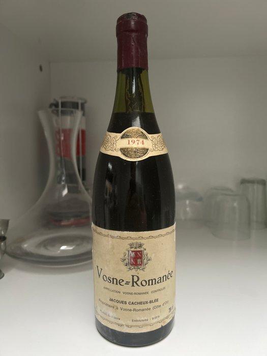 1974 Jacques Cacheux-Blée - Vosne-Romanée - 1 Fles (0,75, Verzamelen, Wijnen
