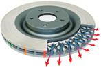 DBA 5000 Series Slotted Brake Rotor 355x32mm Brembo, Ophalen of Verzenden, Nieuw