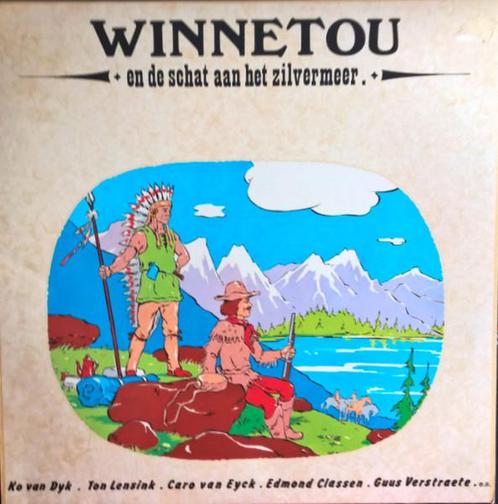 Lp - Karl May - Winnetou En De Schat Aan Het Zilvermeer, Cd's en Dvd's, Vinyl | Overige Vinyl, Zo goed als nieuw, Verzenden