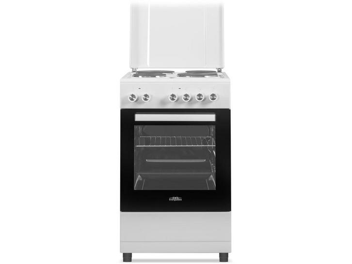 Everglades EVCK5100 - Vrijstaand Elektrisch Fornuis - 4, Witgoed en Apparatuur, Kookplaten, Zo goed als nieuw, Verzenden