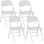 TRUUSK Set Van 4 Klapstoelen, Draagbare Bureaustoel Met Kuss, Huis en Inrichting, Stoelen, Verzenden, Nieuw