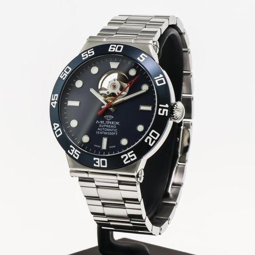 Murex - SUPREMO Open Heart Automatic - MUA672H-SB-9 - Zonder, Sieraden, Tassen en Uiterlijk, Horloges | Heren