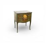 Nachtkastje - Polychroom hout - Gestempeld Dubois 1683