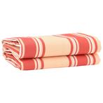 vidaXL Zonnescherm Vervangingen Geel en Oranje 1000 x 160 cm, Tuin en Terras, Zonneschermen, Verzenden, Nieuw