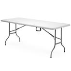 Inklapbare Buffettafel | CATERING | Kunststof/Metaal | Wit, Verzenden, Nieuw in verpakking
