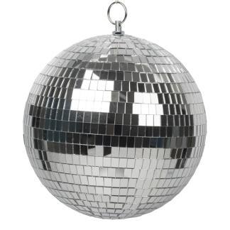 Discobal | Mica Decorations | Ø 20 cm (Zilver), Diversen, Kerst, Nieuw, Verzenden