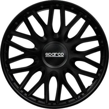Sparco Wieldoppen Roma - 15-inch - Zwart - Set van 4 stuks beschikbaar voor biedingen