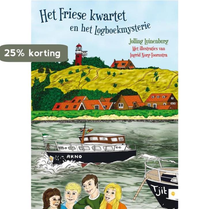 Het Friese kwartet en het logboek mysterie 9789048418916, Boeken, Kinderboeken | Jeugd | 13 jaar en ouder, Gelezen, Verzenden