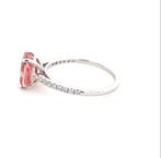 Ring - 18 karaat Witgoud - 2.20ct. tw. Roze Diamant (Fancy, Sieraden, Tassen en Uiterlijk, Ringen, Nieuw