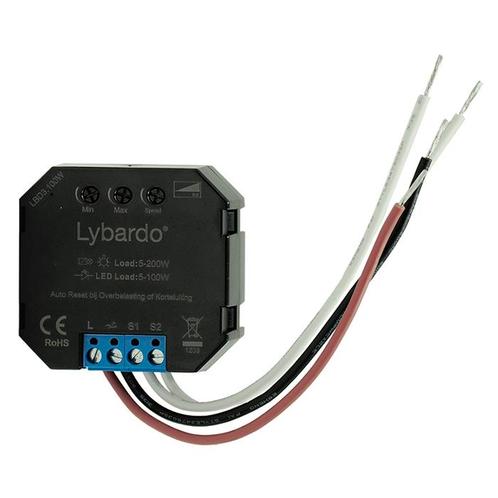 LED dimmer pulsdimmer | 0 tot 100 watt | Auto reset functie, Doe-het-zelf en Verbouw, Elektra en Kabels, Overige typen, Nieuw