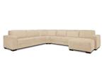 Hoekbankstel Malden - hoekbanken - Creme, Huis en Inrichting, Banken | Sofa's en Chaises Longues, Nieuw, Stof