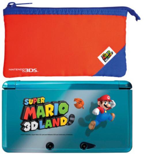 Hori 3DS Super Mario 3D Land Protector Case + Pouch (Nint..., Spelcomputers en Games, Spelcomputers | Nintendo 2DS en 3DS, Gebruikt