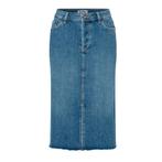 MAC • blauwe Midi skirt rok • S, MAC, Nieuw, Maat 36 (S), Verzenden