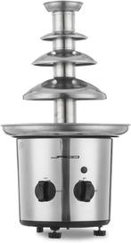 Chocoladefontein - Chocolade fondue - 275W - Zilver - Jago®, Verzenden, Zo goed als nieuw