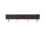 TV meubel Remi 6-drs 250x45cm - bruin | Eleonora, Huis en Inrichting, Ophalen of Verzenden, Nieuw