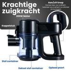 2dekans | Saaf Steelstofzuiger – Dweilfunctie, Draadloos &, Witgoed en Apparatuur, Stofzuigers, Ophalen of Verzenden, Zo goed als nieuw