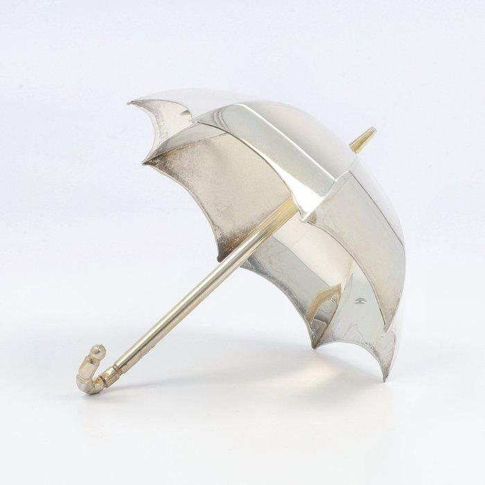 NO RESERVE - Rino Greggio - Paraplu - Miniatuur beeldje -, Antiek en Kunst, Antiek | Goud en Zilver