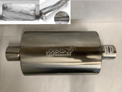 MAX Ultra Straight Flo Performance rvs uitlaat demper 3 inch, Auto-onderdelen, Overige Auto-onderdelen, Nieuw, Ophalen of Verzenden