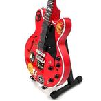 Miniatuur Gibson ES-335 Big Red gitaar met gratis standaard, Ophalen of Verzenden, Nieuw, Pop, Beeldje of Miniatuur