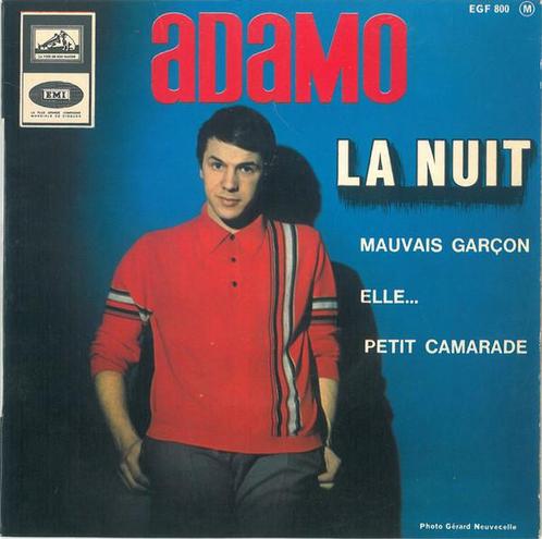 vinyl single 7 inch - Adamo - La Nuit, Cd's en Dvd's, Vinyl Singles, Zo goed als nieuw, Verzenden