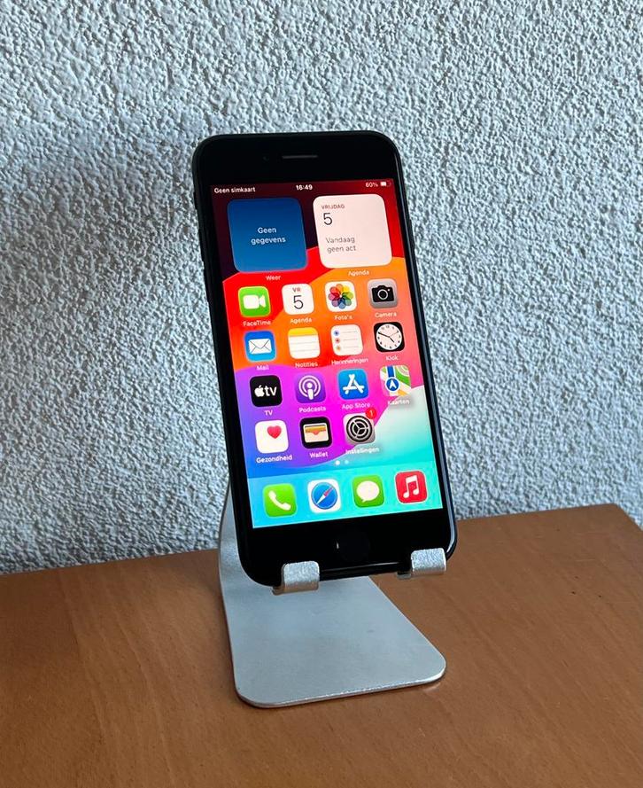 Apple iPhone SE 2022 64GB / 128GB / Zwart / Garantie, Telecommunicatie, Mobiele telefoons | Apple iPhone, Zonder abonnement, iPhone SE (2022)
