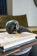 sculptuur, NO RESERVE PRICE - Patinated Sculpture Bird Head, Antiek en Kunst